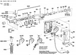 Bosch 0 611 201 903  Rotary Hammer 220 V / Eu Spare Parts